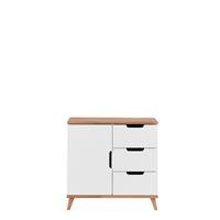 Infans Color commodekast wit-beuken - Infans