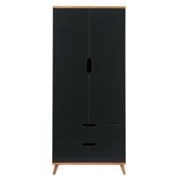 Infans Color 2- of 3-deurskast Antraciet/beuken - Infans