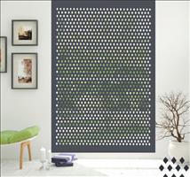 Laser gesneden dubbel rolgordijn Cvhr Blackout serie