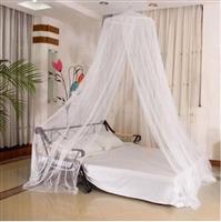 Klamboe- Muskietennet - Reis Muggennet - Anti Mosquitonet Geschikt voor 2 Persoons Bed - Wit