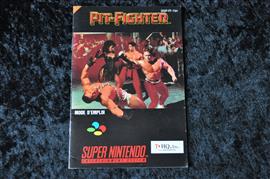 Pit fighter Nintendo Snes Manual SNSP-PF-FAH