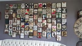 Disenyo wand decoratie tegels stijl Sid Dickens