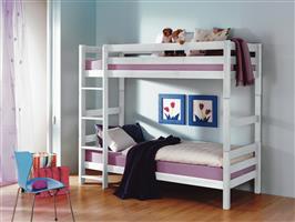 Pinokkio stapelbed hoog - 90x200 - Wit - Infans