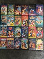 Partij 111 stuks VHS Disney, tekenfilms, film VHS