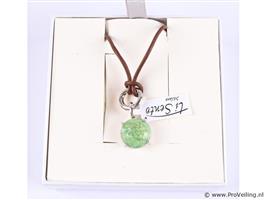 Online Veiling: Ti Sento Touwketting met zilveren hanger