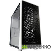 LC-Power Gaming 714W Midi Tower Zwart, Wit
