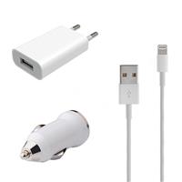 Iphone 3-in-1 opladerset Lightning