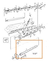 Nokkenas B27A=B27F links V6) Volvo onderdeel 1277821