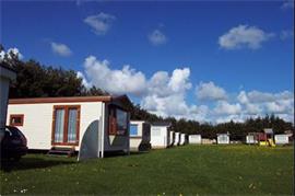 Terschelling- chalet op gezellige familiecamping 