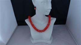 KORAAL ketting/oorhanger-set