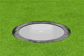 Akrobat Primus Flat to the ground Trampoline 244cm Zwart