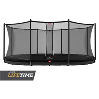 BERG Grand Favorit Inground Trampoline 520x345cm Comfort Zwart