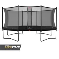 BERG Grand Favorit Trampoline 520x345cm Comfort Zwart