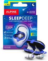 Alpine SleepDeep Multisize - Oordoppen voor slapen - comfortabel en hoge demping - Medium & Small - 