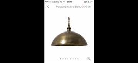 bronzen hanglamp