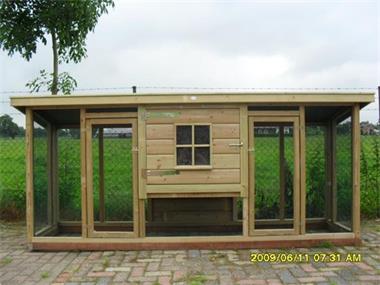 Kippenhok Kippenren Kippenverblijf Ook Maatwerk Kopen Pluimvee