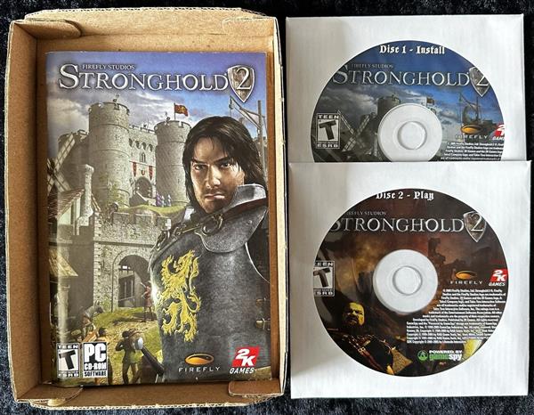 Grote foto firefly studios stronghold 2 pc game small box spelcomputers games pc