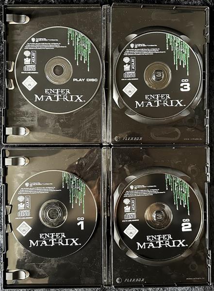 Grote foto enter the matrix pc game small box spelcomputers games pc