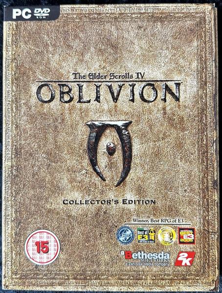 Grote foto the elder scrolls iv oblivion collector edition with coin pc game small box spelcomputers games pc