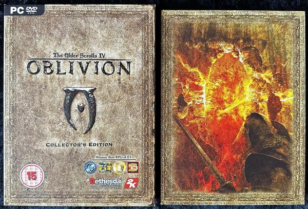 Grote foto the elder scrolls iv oblivion collector edition with coin pc game small box spelcomputers games pc