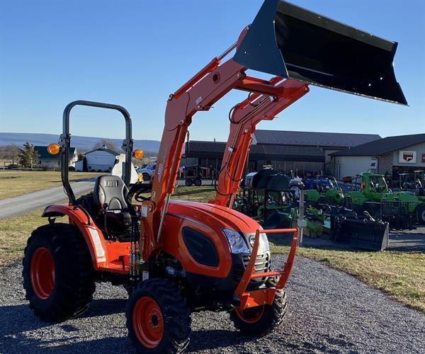 Grote foto kioti ck4030 hst 40 pk rops voorlader agrarisch tractoren