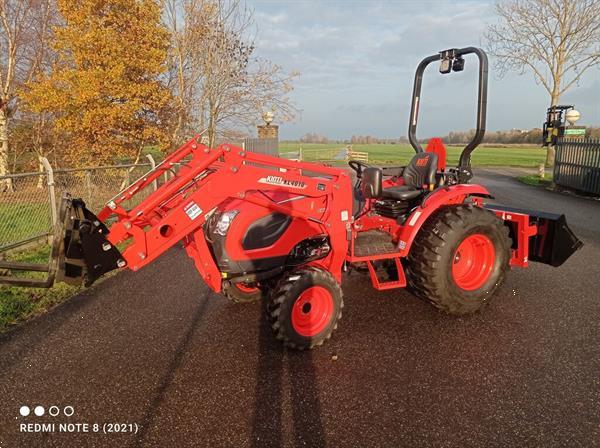 Grote foto kioti ck4030 hst 40 pk rops voorlader agrarisch tractoren
