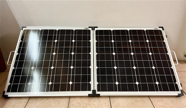 Grote foto opvouwbaar zonnepaneel 60 watt 2x doe het zelf en verbouw zonnepanelen