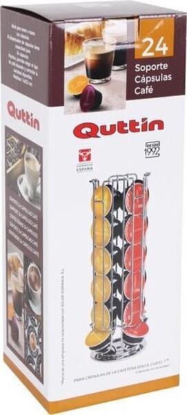 Grote foto quttin koffiecapsulehouder 24 capsules voor dolce gusta 14x33 cm z diversen overige diversen