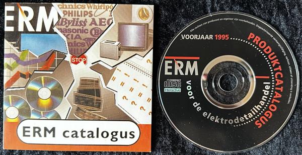 Grote foto erm catalogus voorjaar 1995 cdi sleeve cover spelcomputers games overige games