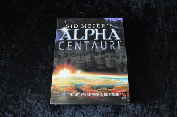 Grote foto sid meier alpha centauri pc big box spelcomputers games pc