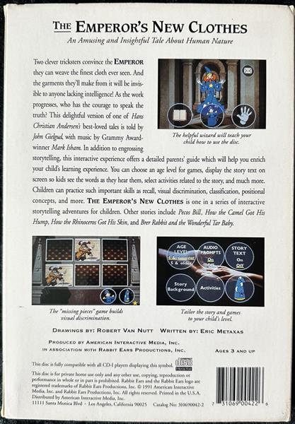 Grote foto the emperor new clothes philips cdi boxed spelcomputers games overige games