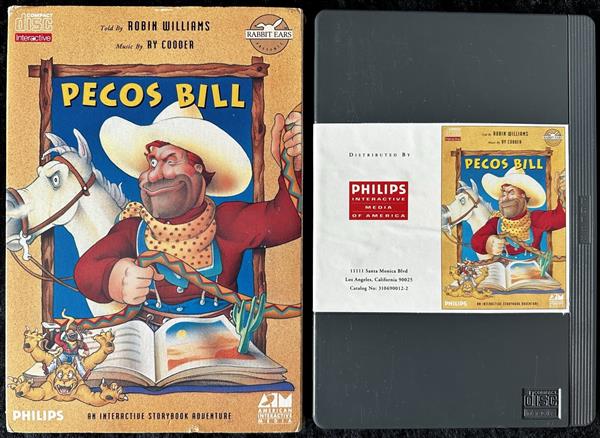 Grote foto pecos bill philips cdi boxed spelcomputers games overige games