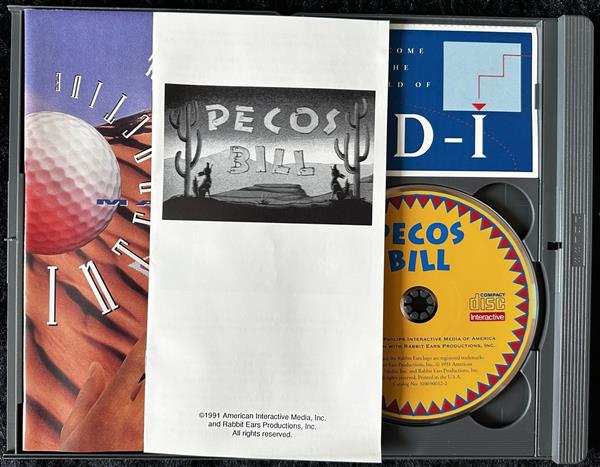 Grote foto pecos bill philips cdi boxed spelcomputers games overige games