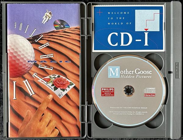 Grote foto mother goose hidden pictures philips cdi boxed spelcomputers games overige games