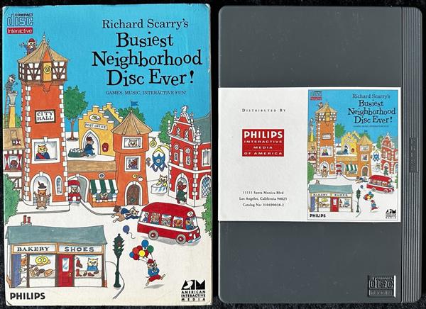 Grote foto richard scarry busiest neighborhood disc ever philips cdi boxed spelcomputers games overige games