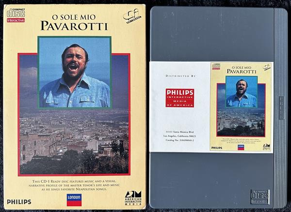 Grote foto o sole mio pavarotti philips cdi boxed spelcomputers games overige games