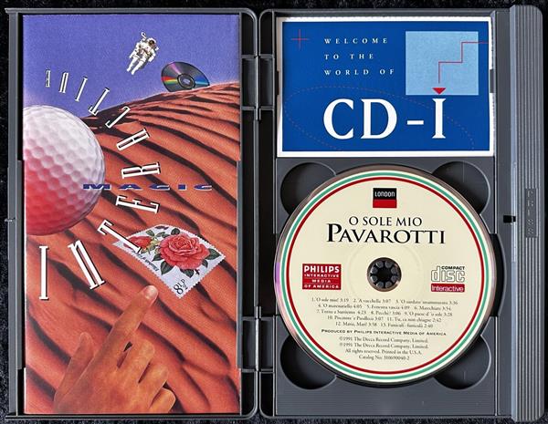 Grote foto o sole mio pavarotti philips cdi boxed spelcomputers games overige games