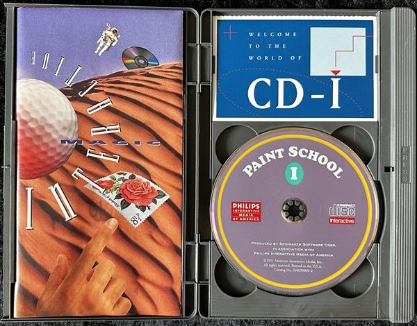 Grote foto paint school 1 philips cdi boxed spelcomputers games overige games