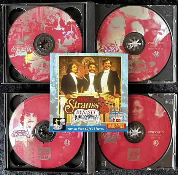 Grote foto the strauss dynasty cdi video cd boxed spelcomputers games overige games