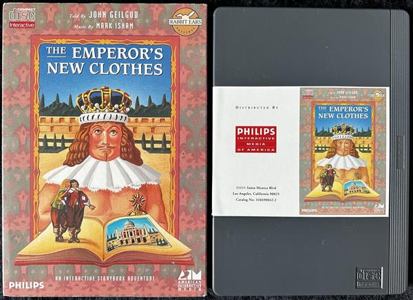 Grote foto the emperor new clothes philips cdi boxed spelcomputers games overige games