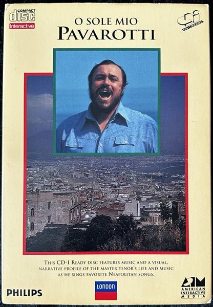 Grote foto o sole mio pavarotti philips cdi boxed spelcomputers games overige games