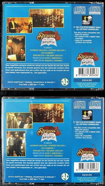 Grote foto the strauss dynasty cdi video cd boxed spelcomputers games overige games