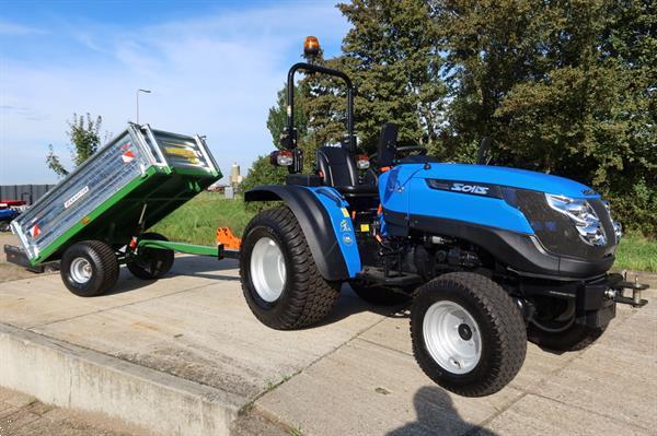 Grote foto solis 16 20 26 minitractor nieuw actie gratis kipper agrarisch tractoren