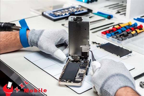 Grote foto samsung s8 scherm reparatie telecommunicatie samsung
