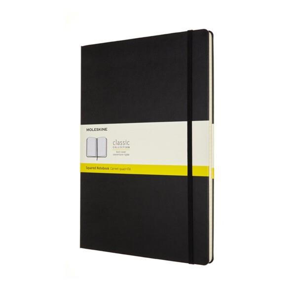 Grote foto moleskine classic notitieboek a4 hardcover geruit zwart zakelijke goederen kantoorartikelen