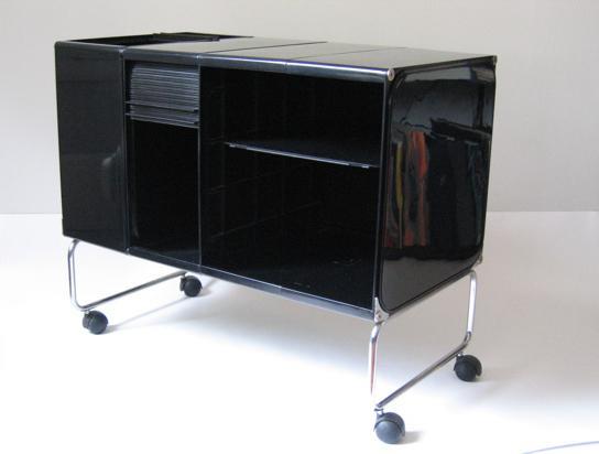Grote foto zeer zeldzame joe colombo square unit kast huis en inrichting design meubels