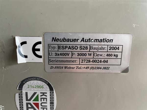 Grote foto neubauer espaso 28 aspergesorteermachine agrarisch tuinbouw