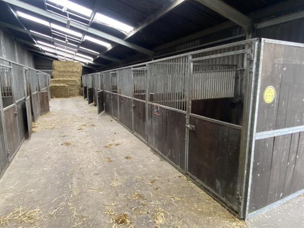 Grote foto paardenboxen voorwanden 15 stuks agrarisch stallen