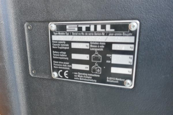 Grote foto vs 21384 elektrische triplex stapelaar still egvs14 5390mm initiele lift doe het zelf en verbouw hefwerktuigen