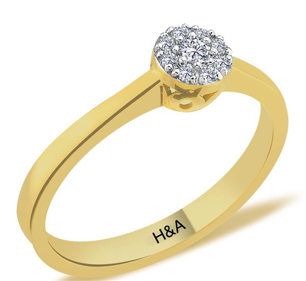 Grote foto hearts arrows diamanten ring sieraden tassen en uiterlijk huwelijk en trouwsieraden